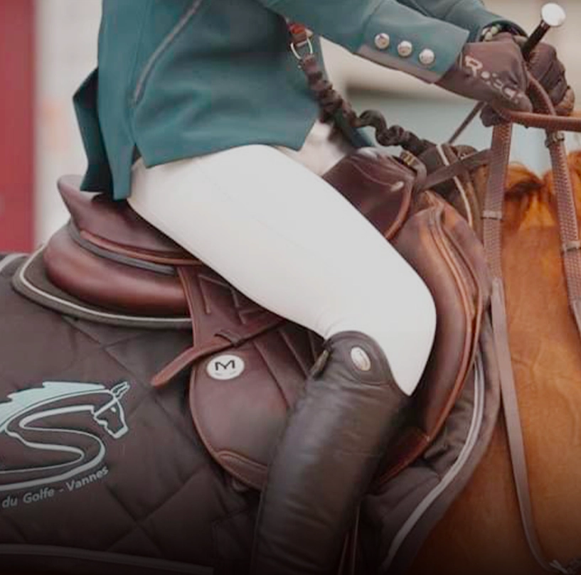 Sangle Ventrale équestre En Cuir – Cordon De Selle Réglable Pour Cheval
